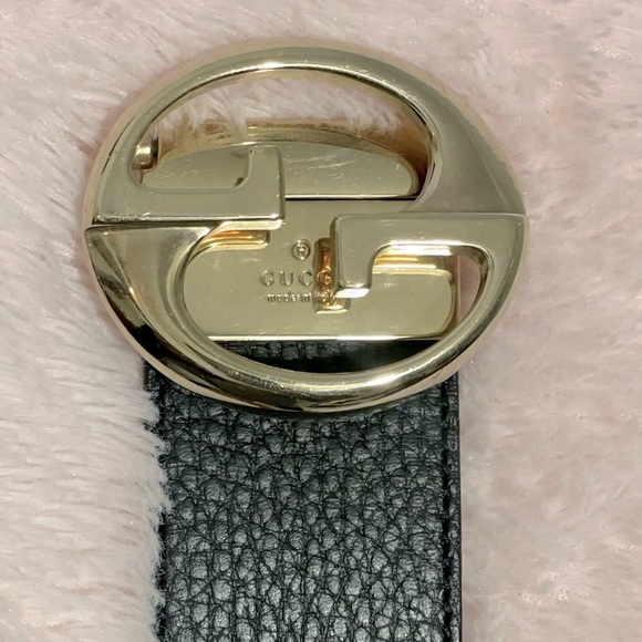 GUCCI GG Reversible Belt Black/Brown 450000 Size 90.36 - Picture 3 of 8